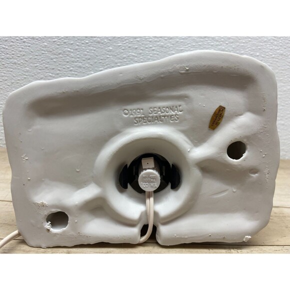 Vtg 1991 Christmas Valley Bakery Inn Illuminated Porcelain Building - Picture 11 of 16